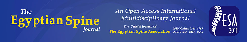 Egyptian Spine Journal
